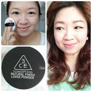@3concepteyes Natural Finish Loose Powder in #001Light, airy and fine.http://whileyouonearth.blogspot.com/2015/05/3-concept-eyes-natural-finish-loose.html?m=1#PhotoGrid#clozetteid #motd #lotd #3concepteyes #3ce #loosepowder #makeup #Korean #cosmetic
