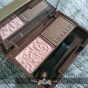 Lunasol Dual Shadow in Warm Pink available at @kaneboidhttp://whileyouonearth.blogspot.com/2015/04/lunasol-dual-contrasting-eyes.html?m=1#bloggersays #clozetteID #Eyeshadow #beautyblogger #lunasol #japan #kanebo #makeup #motd