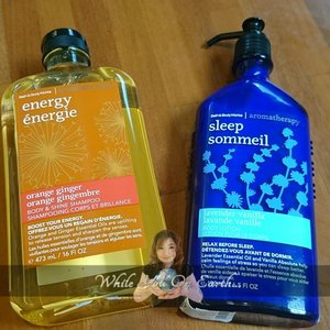 The dynamic duo from @bathandbodyworks that energize during the day and help induce sleep at night.http://whileyouonearth.blogspot.com/2015/03/bath-and-body-works-sleep-sommeil.html?m=1#bathandbodyworks #shampoo #orange #ginger #shampoo #clozetteID #lotion #vanilla #lavender #body #beauty #bloggersays #bloggertakepic