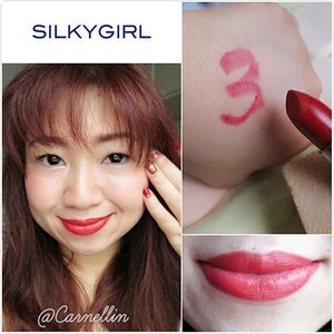 No.3 Siren Red

@silkygirl_id @silkygirlcosmetics Matte Lipstick.

#clozetteid #beautybloggerindonesia #beautyblogger #lipstick #matte #silkygirl