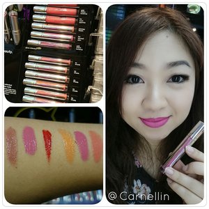 These lip gelatos from @shuuemura_ww is just amazing. The creamy matte with all the loves!!! I'm at the @shuuemuraid Pluit Grand Opening using Pk 01. Eyelashes by @blinkcharm#clozetteID #beautybloggerindo #bblogger #beauty #motd #lotd