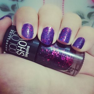 Sequins Color Show by @maybellineina is gorgeous!! #nail #nailpolish #nailcolor #clozetteID #Maybelline #notd #idblog #idbeautyblogger #beautybloggerindo #beauty #beautyblogger #beautybloggerid #indoblogger