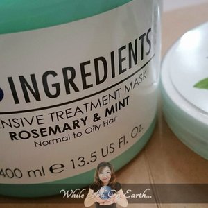 A simple mask from Booth that gives the head a cooling sensation. http://www.whileyouonearth.blogspot.com/2014/12/boots-intensive-treatment-mask-rosemary.html #beauty #beautiful #beautyproducts #id #idblog #idbblogger #bblog #bblogger #bbloggerid #beautyblogger #indoblogger #ig #instadaily #instabeauty #clozetteID #review #booth #thailand #rosemary #hairmask #mint