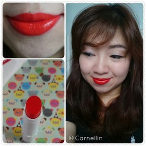 @beyondind Rich Color Tint Balm 08.
The texture of this tint balm is amazing, so smooth and soft yet gift intense color 😍 #clozetteID #lipstick #orange #bloggertakepic #bloggersays #beyondcosmetics #korean