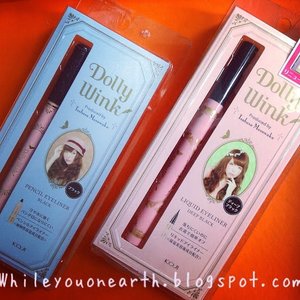 My favorite pencil and liquid eyeliner from @dollywink_official available at @nihonmart http://www.whileyouonearth.blogspot.com/2014/12/dolly-wink-liquid-eyeliner-in-deep.html 😍 love them so much. #beauty #beautiful #beautyblogger #review #recommended #pencil #liquid #eyeliner #motd #lotd #eotd #makeup #id #idblog #idblogger #idbblogger #indoblogger #bbloggerid #clozetteID #instadaily #instabeauty #ig #igers #igdaily #Japaneseproduct
