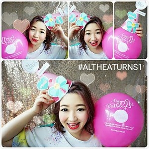 Happy first birthday @althea_indonesia @althea_indonesia whoot whooottt.

Time to celebrate beauty!! Wish you all the best, from becoming the best e-commerce from Korea to being number one in Asia and the world. More Korea goodies and be best in services too 😘😘😘 #AltheaID #AltheaKorea #altheaturns1 #BeautyBlogger #ClozetteID #birthday #anniversary #celebration