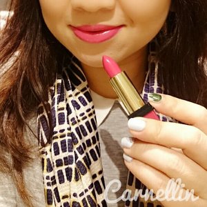 The Kiss Kiss Lipstick in Excessive Rose from @guerlain is just amazing. Great color, irresistible texture and stays on for hours. 
#guerlaincosmetics #guerlain #kisskiss #ClozetteID #beauty #blogger #bblogger #lipstick #fuchsia #lovely #smooth