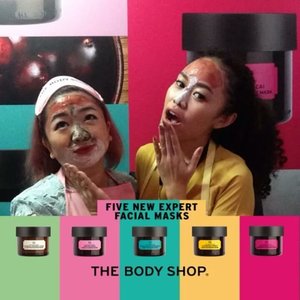 Cemong supaya cantik with @agnesoryza 
#DareToMaskvid #DareToMask with @thebodyshopindo @thebodyshop 
#Clozetteid #mask #skincare #new #launch #thebodyshop #beautybloggerindonesia #beautyblogger