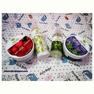 Blogged about local product Bali Ratih :) please click my bio for a link, thanks to mba @enca_ajah #baliratih #localbrand #localproduct #clozetteid #bodyscrub #bodylotion #bodybutter #strawberry #lavender #olive #whitemusk #indonesianbeautyblogger #beautyblogger #instabeauty #instadaily #ofisuredii