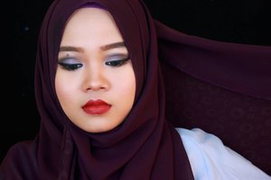 #SUPERSTARME @getthelookid @suhaysalim ...Tagging  @sylvianaxxi @andiani91 @meylisop for posting Superstar look photo😄😄............#fotd #eotd #motd #beautyblogger #beautyvlogger #hijabblogger #ofisuredii #clozetteID #makeup #makeupoftheday #lorealparis
