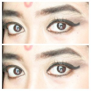 One of my work today :) makeup look inspired by draupadi or pancali mahabharata #fotd #eyemakeup #draupadi #pancali #mahabharata #clozetteid #beautyblogger #indonesianbeautyblogger #indianmakeup #instabeauty #makeupbyme #ofisuredii
