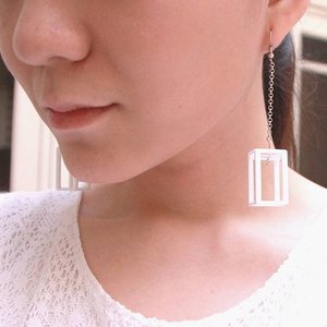 Can't stop adoring the genius idea of this simple but stunning geometric earrings by @klar_access

#clozette #clozettedaily #clozetteid #ggrep #potd #klaraccess