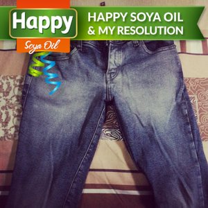 My 2015 resolution is to be able to use my "small" size jeans which has been abandoned for 7 years. A healthy diet is the way i can make it happen. Changing my usual cooking oil with Happy Soya Oil is a part of it. #HSOResolution