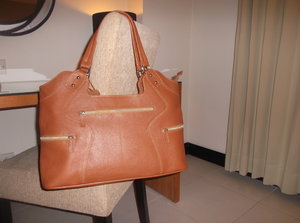 Unbranded leather bag from Tanggulangin - Jatim. Love it !
