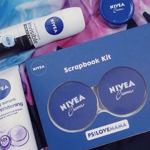 Gift idea for the upcoming Mother's Day! Get yourself (+ your mom) the special edition kit where you can create your own personalized card ☺️.....#ilovemama #femaledailyxnivea #clozetteid