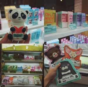 Went to Beyond store at Taman Anggrek, they're all natural and cruelty-free! Look at these cutesy packaging and masks :)