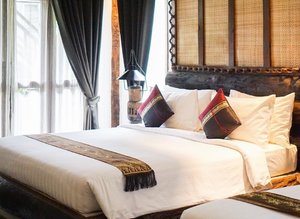 Just get settled into @javawoodenvilla after exploring Angkor for a whole day!
___
#siemreap #beautyappetitetravels #javawoodenvilla #clozetteid