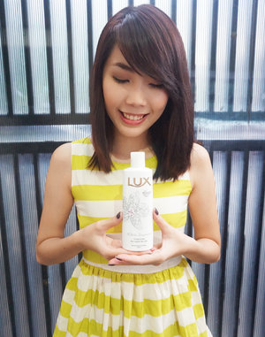 trying out new body wash from LUX.. full review on www.beautyappetite.com
