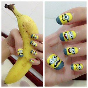 Minion have Huge Banana~ by me @fnpiipo