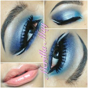 Arabian Inspired Look using NYX Dream of Antigua 5 Color Shadow Palette. :)
