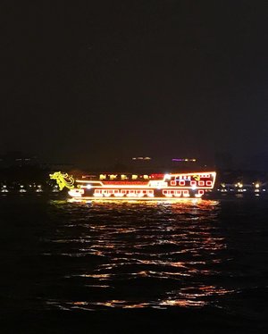 my favorite in pearl river #pearlriver #dragon #clozetteid #guangzhou #haiyinbridge #cityview