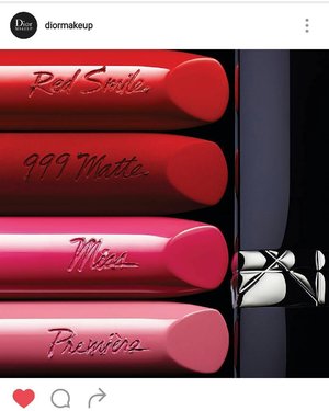 Are they available in Singapore? Anyone know about it? Im about to get myself all! ❤❤❤ #diormakeup #dior #diorlipstick #clozette #clozetteid #clozetteambassador #lipstickoftheday