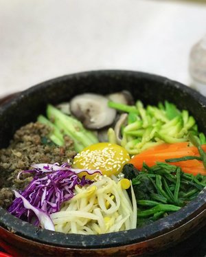 Korean food is one of my fave! #koreanfood #korean #bibimbap #clozetteid #foodism #foodie #foodporn #clozetteid #instagood