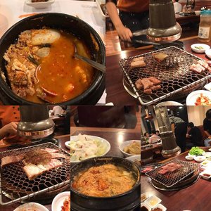Korean BBQ datenight #clozetteid #foodism #koreanfood #yummy