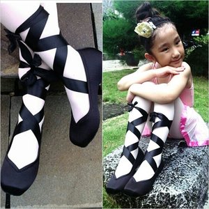 my black anna ballerina shoes