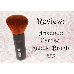 Check out Armando Kabuki brush review at rainbowdorable.com ! You won't regret it! Special thanks for @ayoubeauty for giving this brush at BB Meet Up weeks ago! Love it! ♡♡ #brush #kabuki #kabukibrush #armandocaruso #review #product #makeup #clozetteid #lovethis
