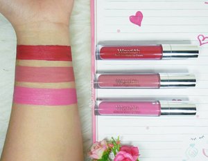 Here goes the swatches of Wardah Exclusive Matte Lip Cream on my hand!
01 Red-dicted
03 See You Latte
04 Pink Me
.
What i love:
🌟 creamy when applied, totally easy to even out and not patchy
🌟 pretty colors 🌟 easily dry 🌟 staying power is amazing
🌟 doesnt really dry my lips
🌟 quite light on the lips
🌟 kissproof and doesnt stain
🌟 affordable
.
.
.
My fave is Red-dicted and See You Latte. Pink Me isn't really my color hehe. I'll post swatches on my lips also soon! 💋
#auzolalipswatch #lipstick #mattelipstick #matte #review #swatch #lipstickswatch #auzolalipswatch #wardah #wardahbeauty #lipstickjunkie #lipstickmatte #lipstickaddict #beautyblogger #lfl #l4l #likeforlike #influencer #beautyinfluencer #lipstickswatch #clozetteid #indonesianbeautyblogger #blogger #liquidlipstick #wardahexclusivemattelipcream