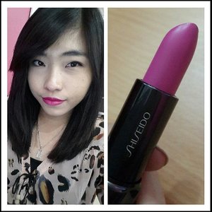 Decided to join #10daysLipChallenge. Here is #Day1LipChallenge, Shiseido Perfect Rouge RS320. #FashioneseDaily