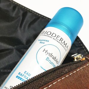 New addition in my pouch: Bioderma Hydrabio Brume.It's a newly launched product from @bioderma_indonesia #clozette #clozetteid #cidskincare #bioderma #hydrabio #biodermahydrabio