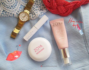 Makeup from Zoya! The review is up on my blog :)