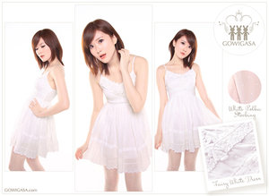 Rakuten BELANJA ONLINE: Gowigasa Fairy White Dress 