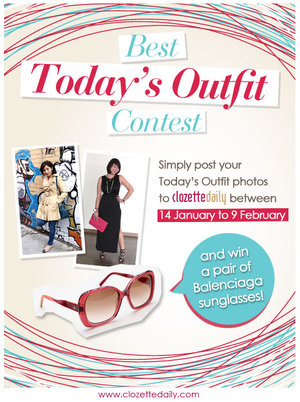 Express your fashionable style and win a pair of Balenciaga sunglasses!