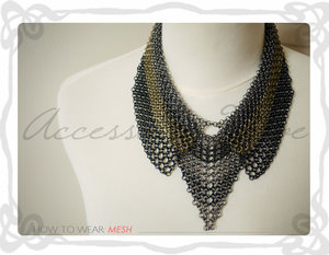 Prepare for battle of fabulosity in our combi of Mithril necklace and collar ♥