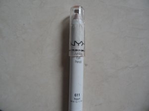 Also a serious HG. NYX Jumbo Eye Pencil in Yogurt. Works as an awesome base for shimmery shadows, and works WONDERS for my waterline. Stays on for 12 hours++ on waterline. Can also used as a highlighter on cheekbones in a pinch.