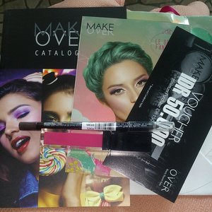 Wohooo!!thankyou @makeoverid for this amazing goodiebag!! #makeoverbbmeetup #BBMeetUp #indonesianbeautyblogger #makeoversession #clozetteid #clozettedaily