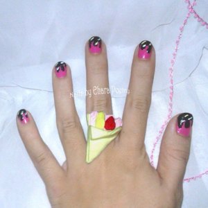 Ice cream nails & My cute strawberry Crepes ring <3 
#アイスクリーム #釘 #ネイ ルアート #かわいい #カワ イイ #クレープ #リング #アクセサリー #デコ #NOTD #manimonday #nailart #IceCream #Nails #nailpolish #cute #kawaii #strawberry #Crepes #Deco #Ring #accessories #instacute #ClozetteID #ILoveNailArt #igdaily #bblogger #MissEharaCloset