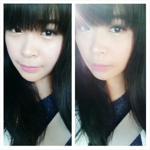 Seriously, the sunlight in the right photo was natural 🌞🌞🌞
*taken with my boyfie phone hihi* 
#throwback #flashback #selfie #selca #uljjang #ulzzang #ulzzangindo #asian #selfcamera #pink #instablogger #instabeauty #clozettedaily #clozetteid #clozettebeauty #beautybloggerindonesia #korea #bblogger #beautyblogger #makeupaddicted #makeupjunkie #makeup #instagram #instadaily #igers #girl