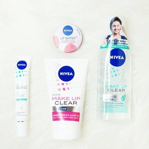 The @nivea_id Makeup Care for your daily routines before, during and after makeupMore about the products?Check the review on my blog 💕@sociolla ....#cleansedbynivea #sociolla #niveaindonesia #niveaid #sociollabloggernetwork #clozetteid #fdbeauty #lynebeauty #wonderfullyn