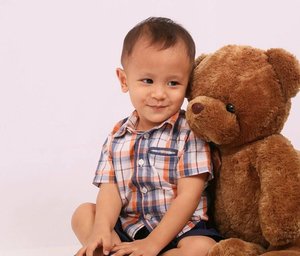 My oh-not-so-baby #ravasko #clozetteid 🐻 #kids #kid #instakids #child #children #childrenphoto #love #cute #adorable #instagood #young #sweet #pretty #handsome #little #photooftheday #fun #family #baby #instababy #play #happy #smile #instacute