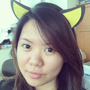 Hahahahahaah my work today is to make cat ears prototype for next week's event 😆 gonna make a black one for my tutorial! #clozetteid #kireimakeup #catears #meow #worklife #costume #halloween #props #diy #headband