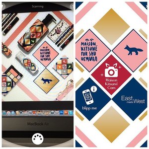 Okaaay so people are confused as to how to use the @blippar app for @shuuemura_ww @shuuemuraid x @kitsune photo contest! Here's what you need to do:

1. Look for Shu Uemura x Maison Kitsune holiday collection picture (go to shu uemura website or google it up) from your laptop or desktop or someone else's phone. (Yes you need to use a different screen so you can capture the image, no you cannot use the image from the phone which the app is running from). 2. Open your blippar app, and your camera will start scanning

3. Scan the Shu Uemura x Maison Kitsune holiday collection picture you have already open on your laptop/desktop/someone else's phone

4. Once it finishes scanning, you'll see the maison kitsune app is activated. 
Now go have fun!!!! #kireimakeup #shuuemura #blippar #maisonkitsune #maisonkitsuneforshu #maisonkitsunecam #japan #fun #interactivecam #bbloggersCA #clozetteid #beautyblogger #beautyblog #indonesianbeautyblogger #torontobeautyblogger