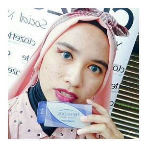 I love my fresh look because the colors bright and changed my look instantly.

#freshselfielookbdg #Clozetteid
#freshlookid