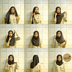 Hijab Tutorial Praktis - Paris Segiempat