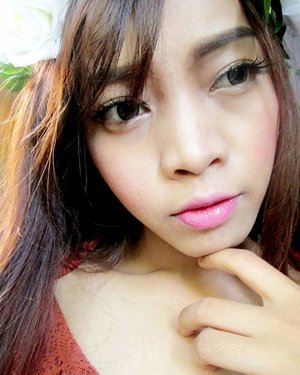 Pink it With Lipstick!! 💄💄💄
Happy friday! 🐰
Check out my new blog post bit.ly/NYXSummerBreeze 😍😍
.
.
.
.
#clozetteid #clozettedaily #FOTD #PrettyInPink #셀카 #selca #셀피  #blogger #beautyblogger #beauty #fotd #selfie #얼짱 #데일리 #indonesiablogger #TGIF #sociolla