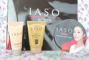 IASO Korea, cleansing foam nya enak banget! fall in love langsung deh.. #skincare #makeup #IASO 