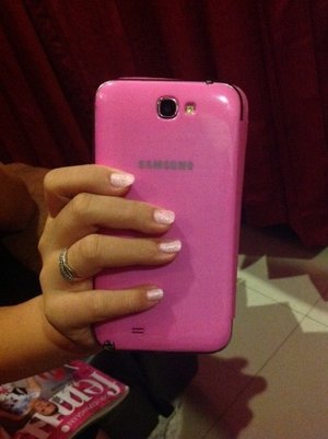Pinky for today.. ^^ after manicure